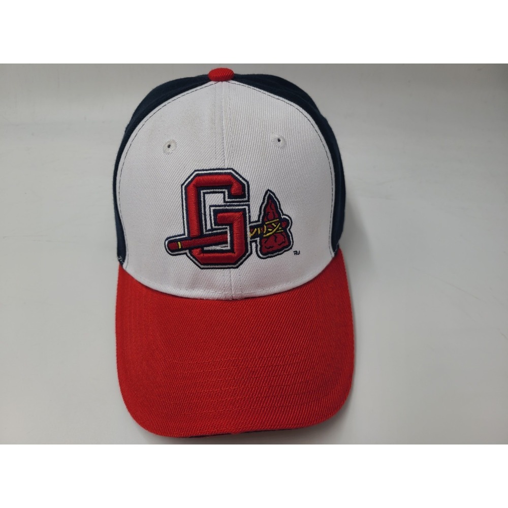 Gwinnett Braves Melonwear Adjustable Hat Cap SGA Dad Men Women MiLB Baseball RWB